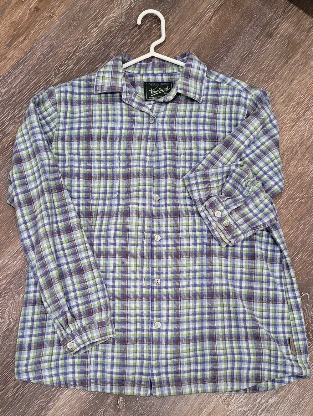 Flannel Shirt 100% Cotton Women's S Woolrich